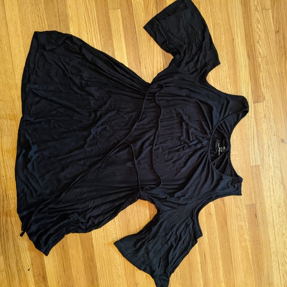 Motherhood Maternity Cold Shoulder Tunic - Picture 2 of 3